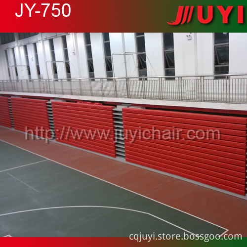 JY-750 Factory Price Indoor Gym Bleachers Retractable grandstand Bleachers retractable bleachers for sale
